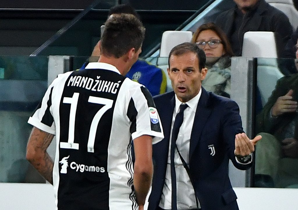 Mario Mandzukic prend la défense de Massimiliano Allegri