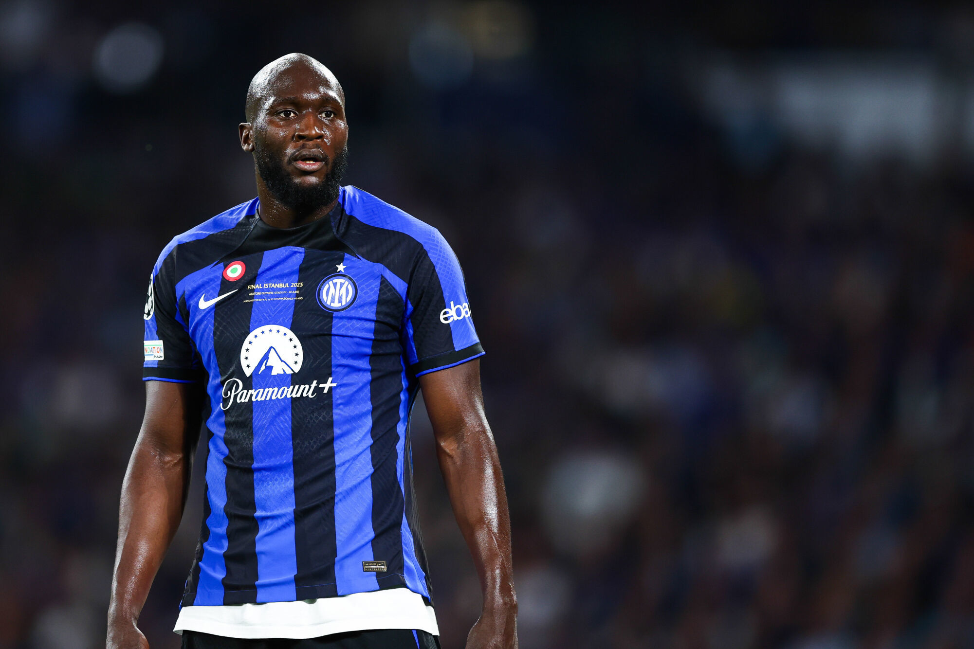 ISTANBUL,TURKEY,10.JUN.23 - SOCCER - UEFA Champions League, final, Manchester City vs FC Internazionale Milan. Image shows Romelu Lukaku (Inter).
Photo: GEPA pictures/ David Geieregger - Photo by Icon sport