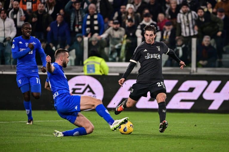 Empoli tient en échec la Juventus qui rate le coche avant le derby d&rsquo;Italie