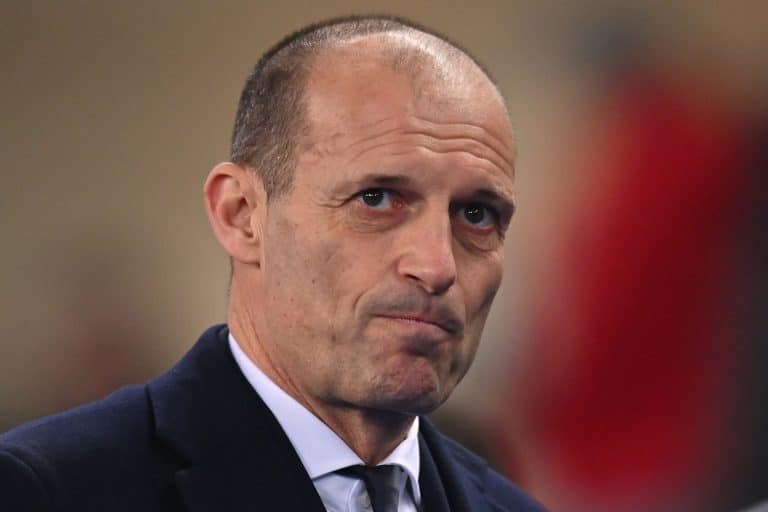 Massimiliano Allegri, Alex Sandro et Adrien Rabiot réagissent au match nul contre l&rsquo;Hellas Verona
