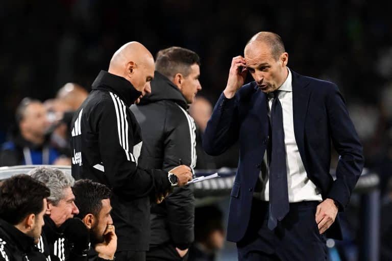 Les mots de Massimiliano Allegri et Dusan Vlahovic après la défaite contre Naples