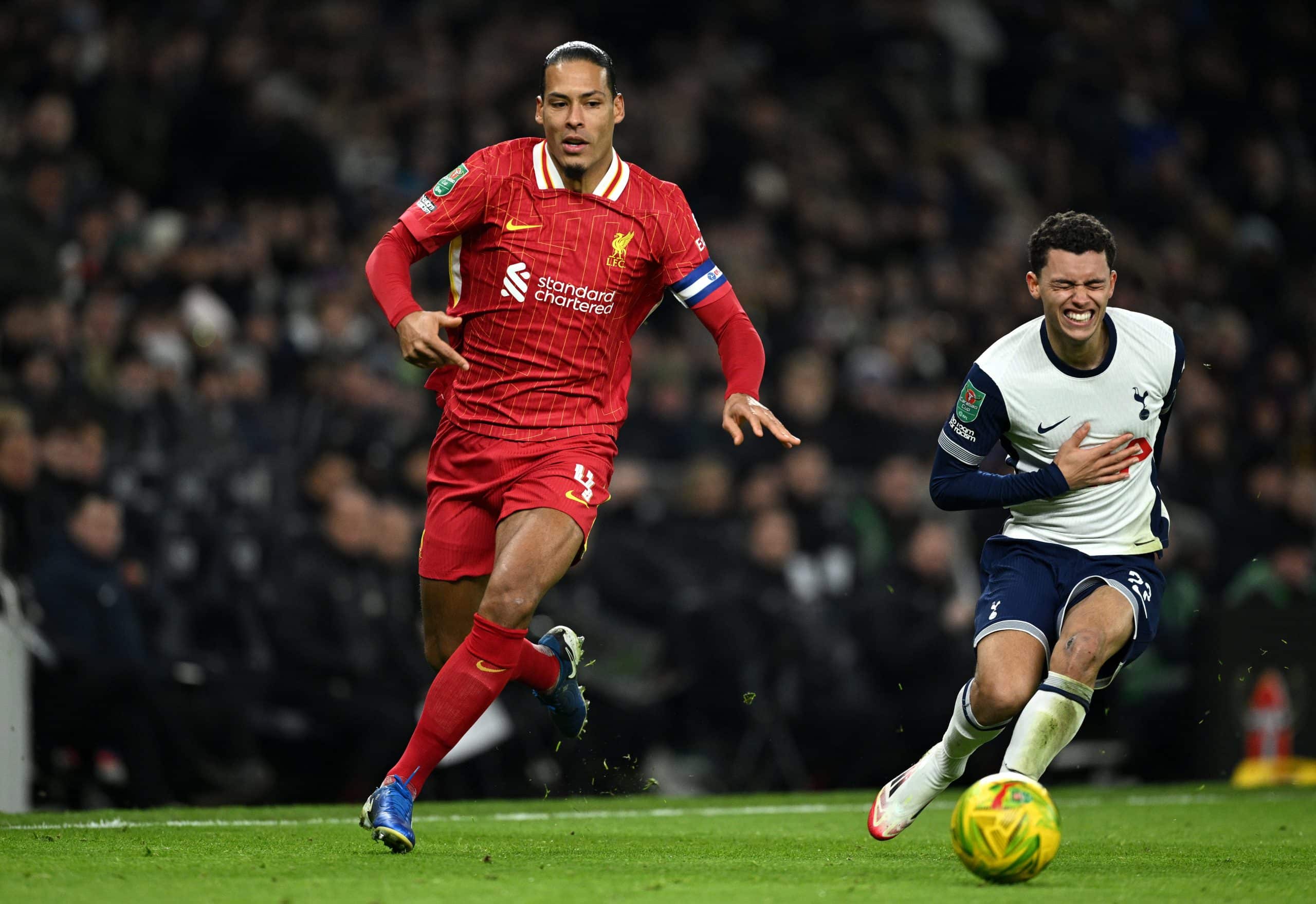 Virgil van Dijk of Liverpool (Photo by Justin Setterfield/Getty Images)