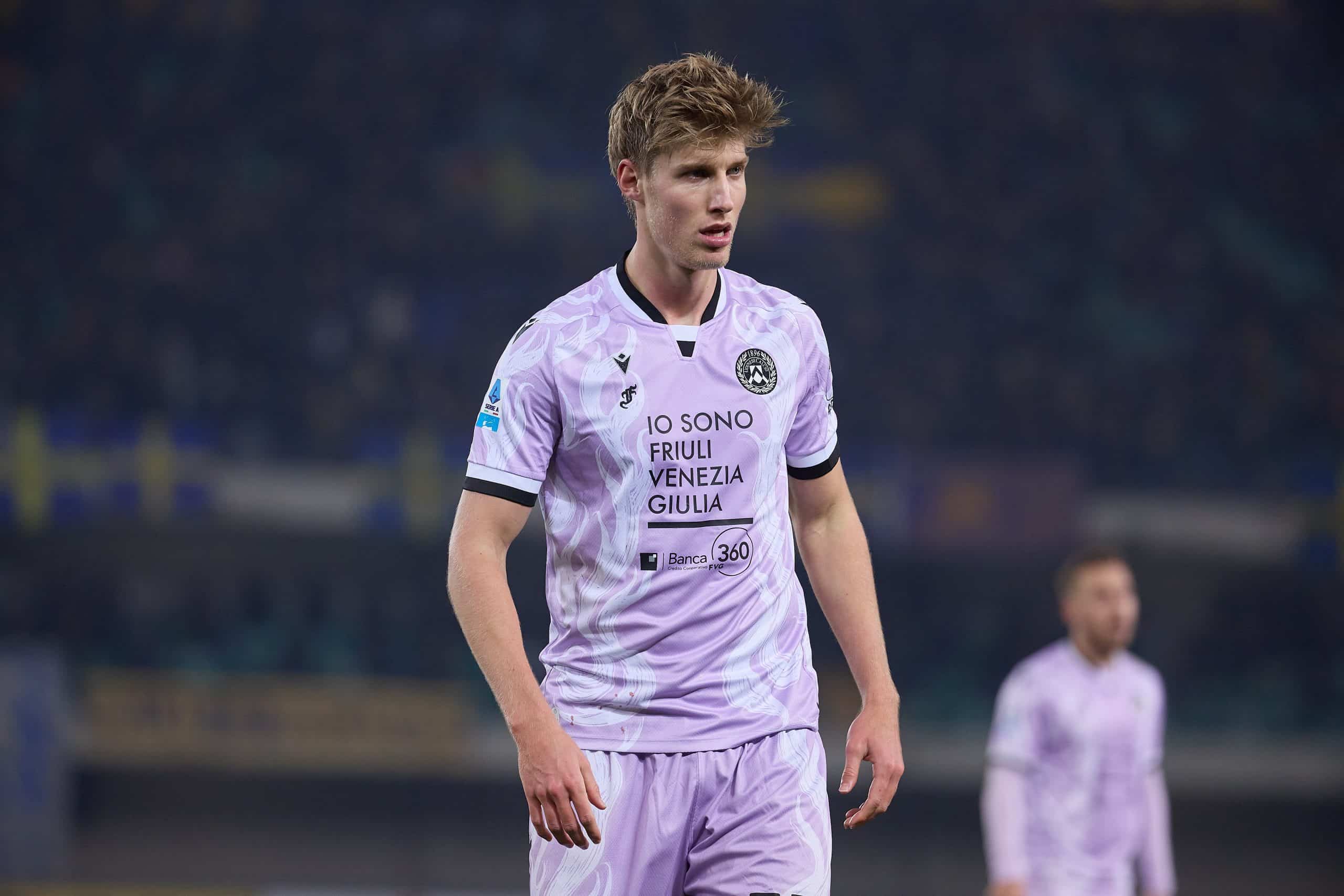 Thomas Kristensen of Udinese Calcio (Photo by Emmanuele Ciancaglini/Getty Images)