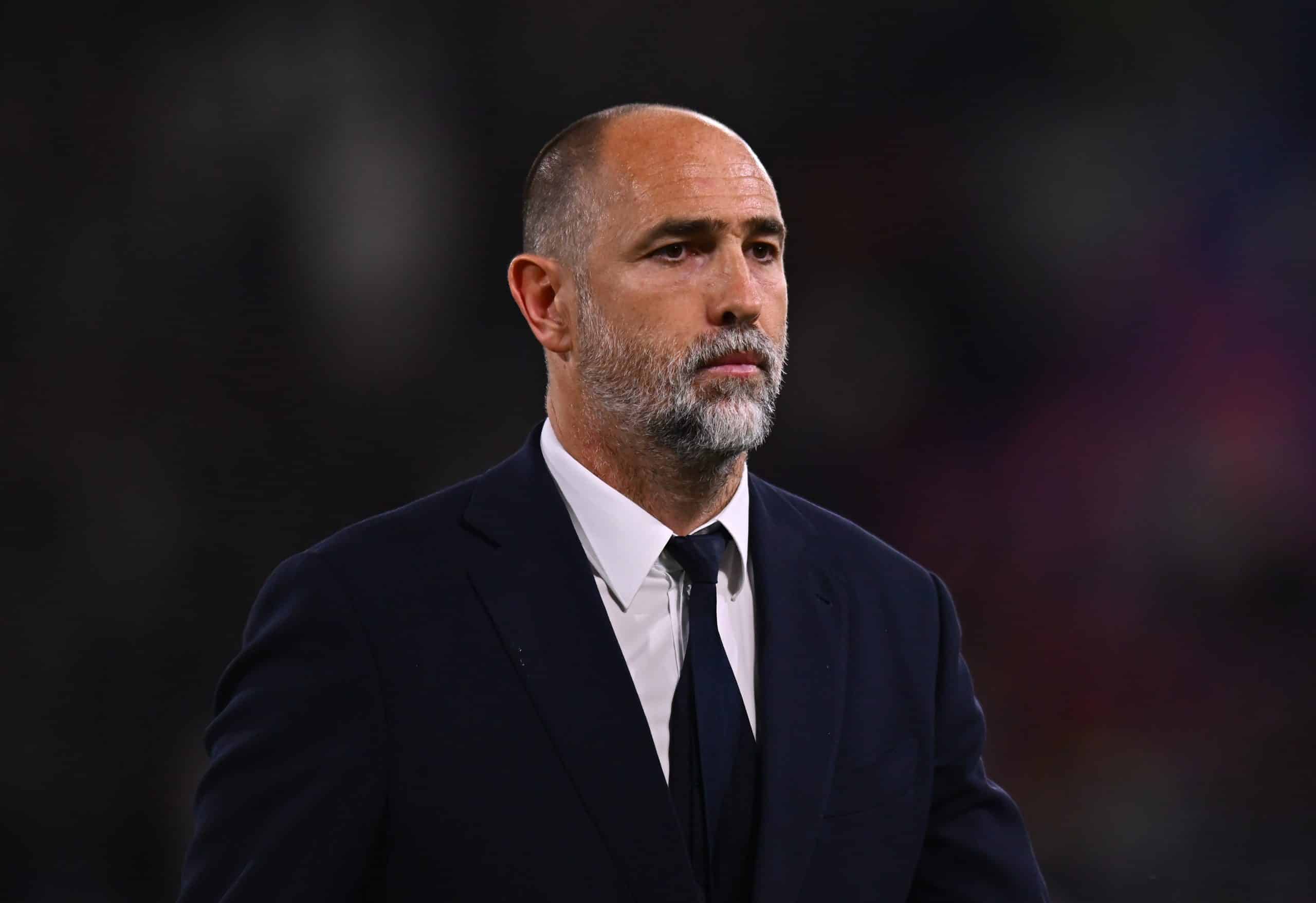 BOLOGNA, ITALY - MAY 04: Igor Tudor, Head Coach of Juventus,
looks on after his team's 1-1 draw in the Serie A match between Bologna and Juventus at Stadio Renato Dall'Ara on May 04, 2025 in Bologna, Italy. (Photo by Alessandro Sabattini/Getty Images)