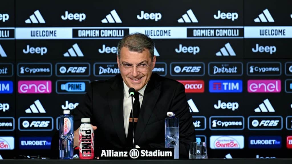 Damien Comolli évoque l&rsquo;actualité à la Juventus