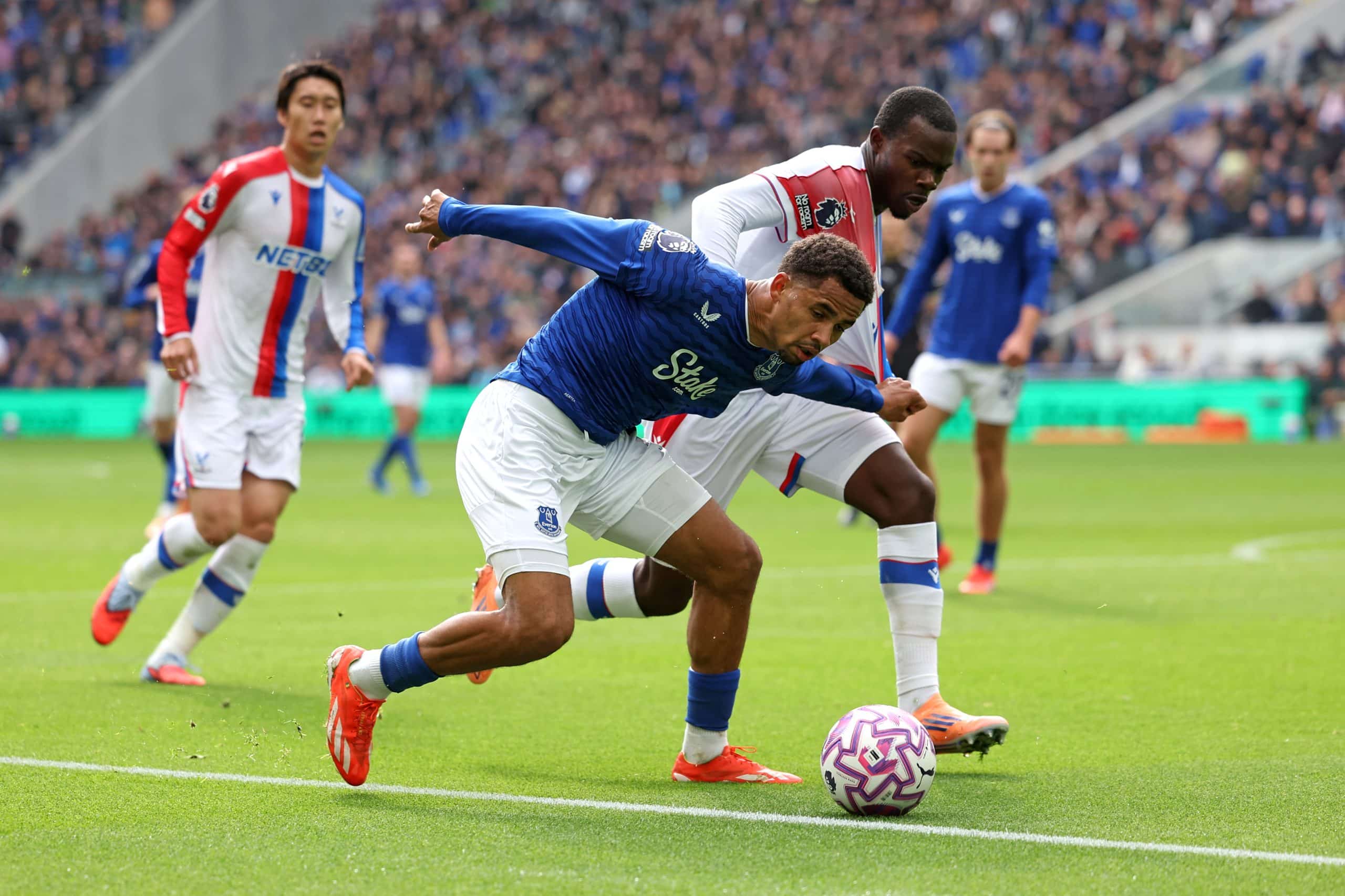 Iliman Ndiaye of Everton (Photo by Matt McNulty/Getty Images)