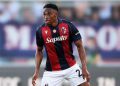 Jhon Lucumi sous le maillot de Bologne