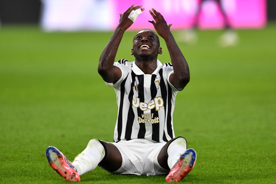 Randal Kolo Muani réagit lors du match Juventus-Atalanta en septembre 2026