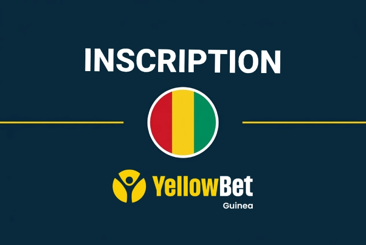 Yellowbet inscription Guinée