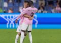 Randal Kolo Muani a égalisé pour la Juventus à Cagliari avant de toucher la barre transversale. (Getty)